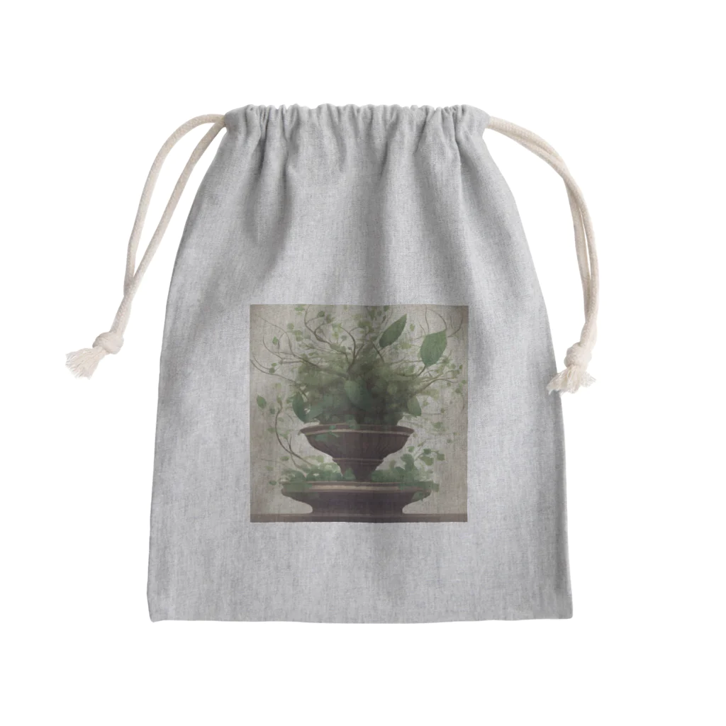 たっかんの歓喜あふれる植物 Mini Drawstring Bag