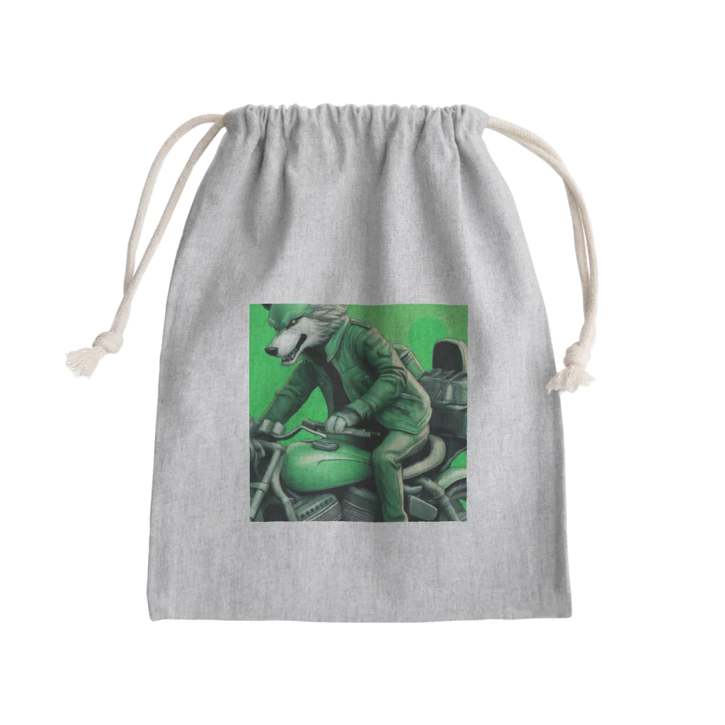 Howling Canvas Studioのガオンシリーズ Mini Drawstring Bag