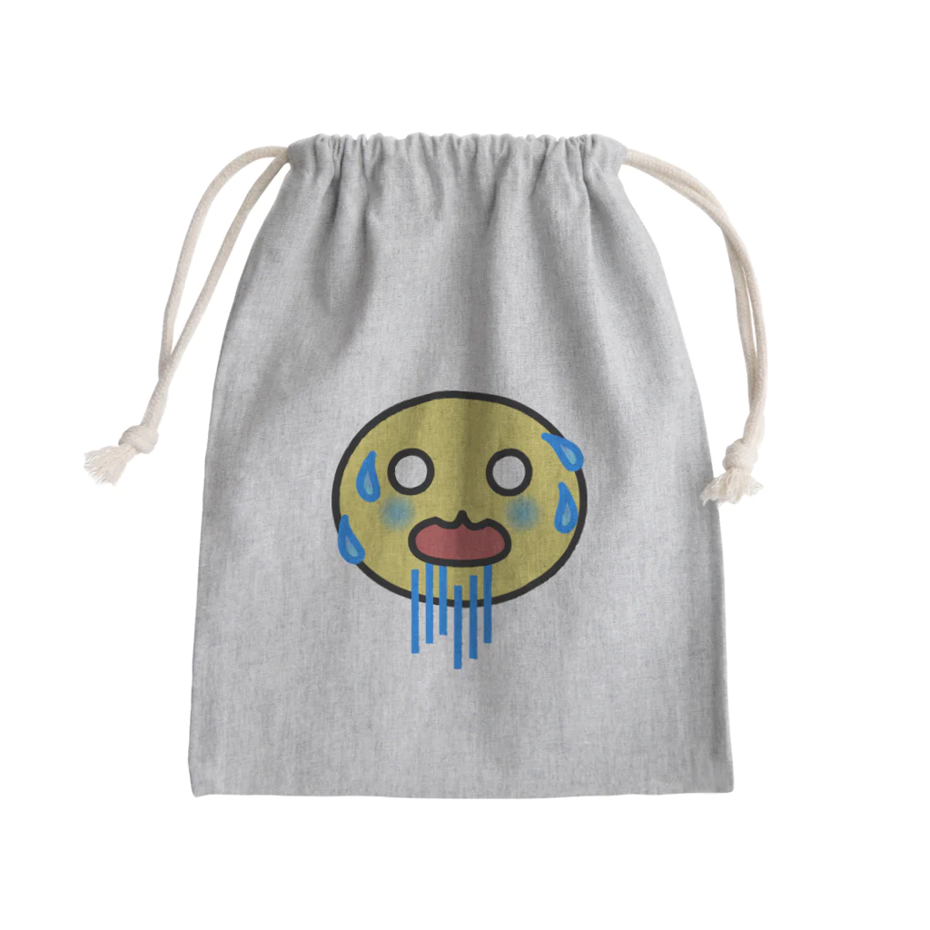 chicodeza by suzuriのやばい顔 Mini Drawstring Bag