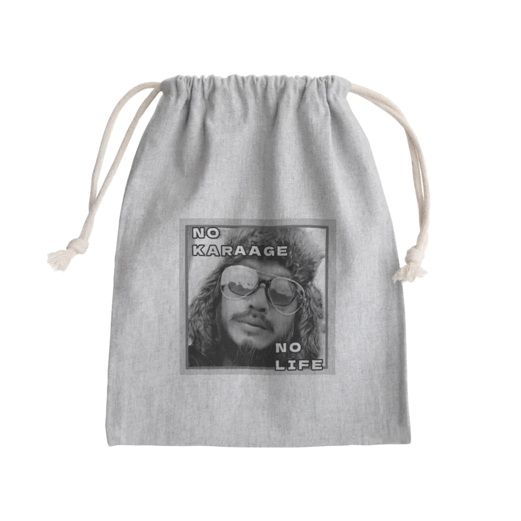 とりま企画の髭男爵ヒマラヤバージョン Mini Drawstring Bag