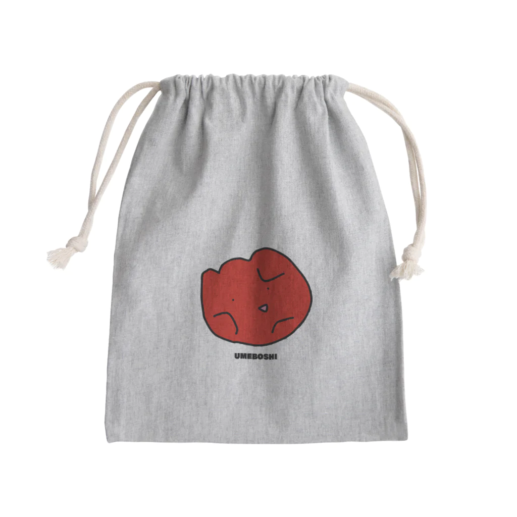 サラダサムライのウメボシさん Mini Drawstring Bag