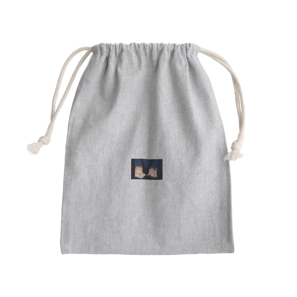 Earth-imaiseのつないだ手 Mini Drawstring Bag