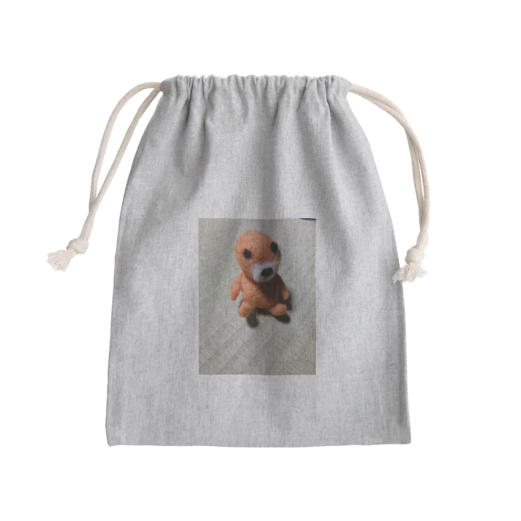 ポメラニアンのアリスくんの謎の生き物 Mini Drawstring Bag