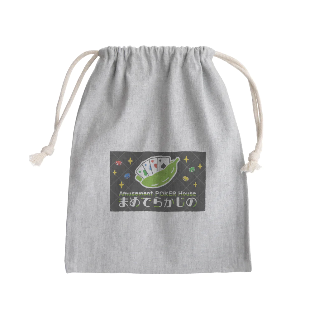 まめでらかじのSHOPのまめでらきんちゃく Mini Drawstring Bag