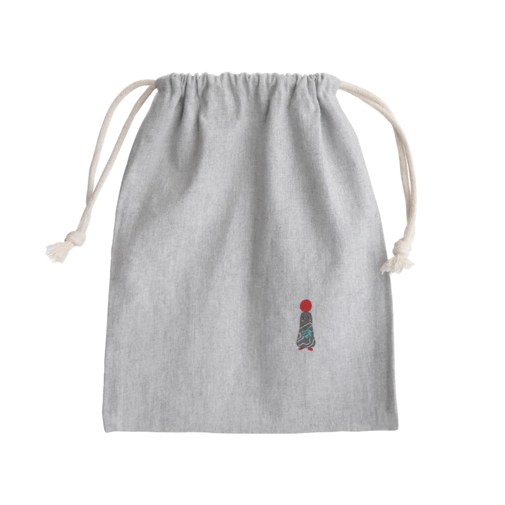 chibi-chibiのアースくん Mini Drawstring Bag