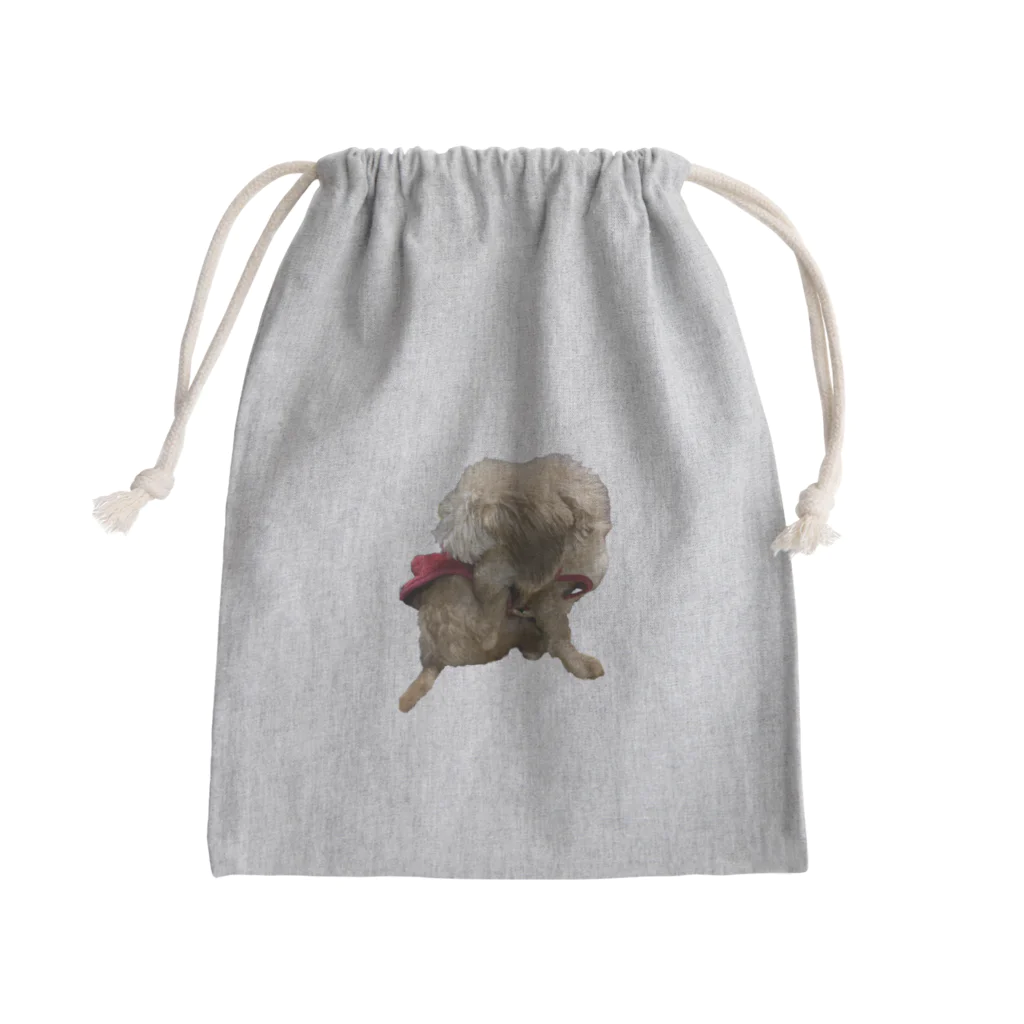 Ruice-Iceの犬　ガジガジ Mini Drawstring Bag