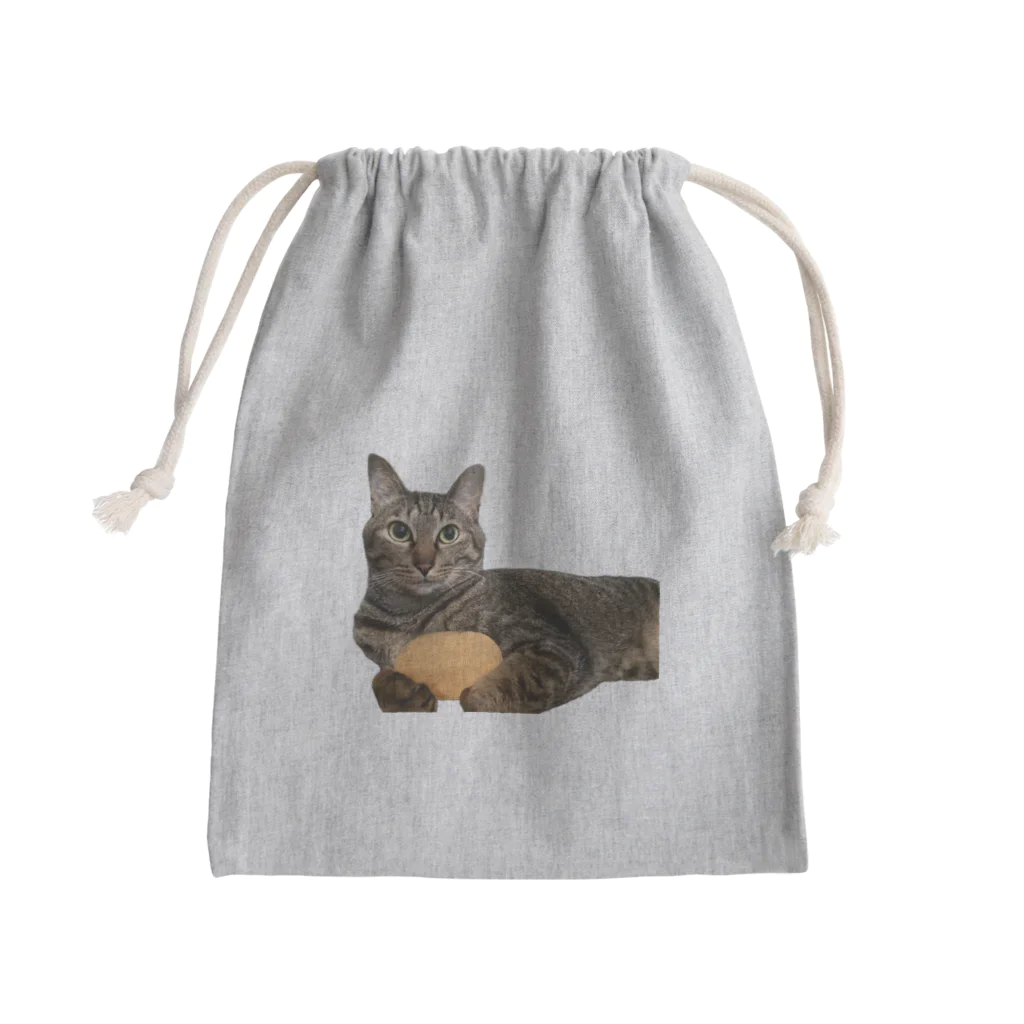 オレはニャン蔵の『猫に小判』オレはニャン蔵 Mini Drawstring Bag