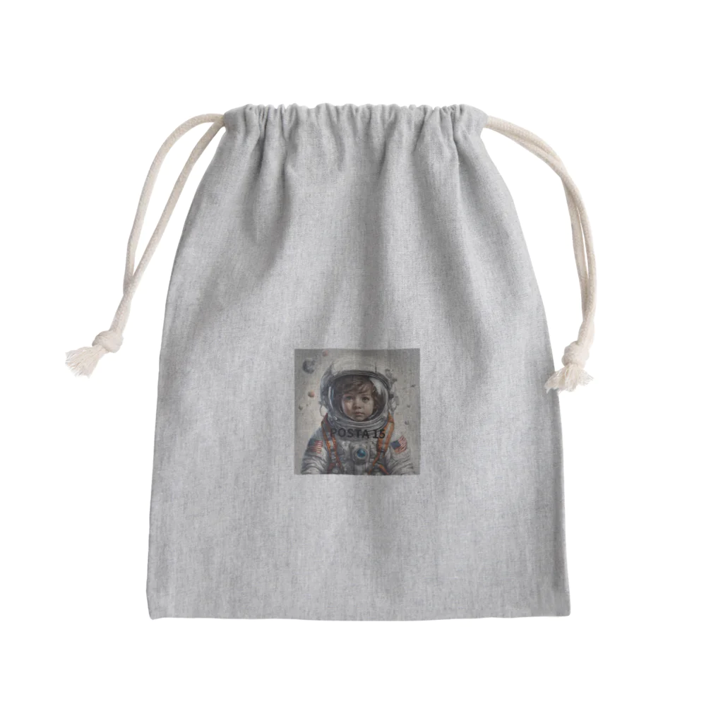 POSTA15の宇宙冒険隊 Mini Drawstring Bag