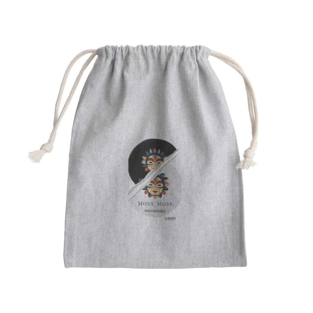 Moss_Moss succulentsのMoss_Moss succulent Mini Drawstring Bag