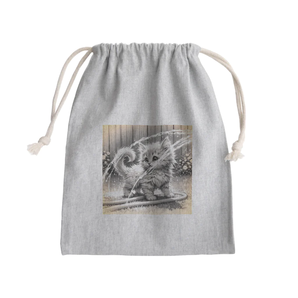 katohkouchiのスプラッシュ・キャッチャー Mini Drawstring Bag