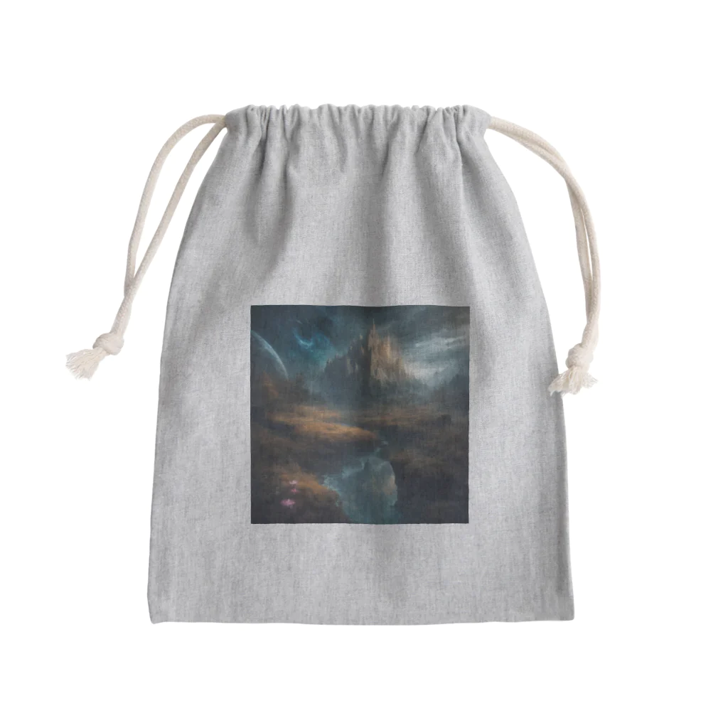 MO23の神秘的な空間 Mini Drawstring Bag