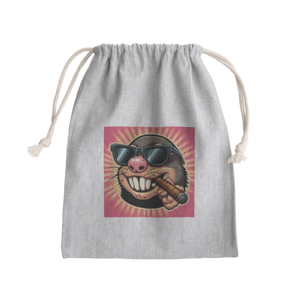 kaherukunのギャンモグ Mini Drawstring Bag