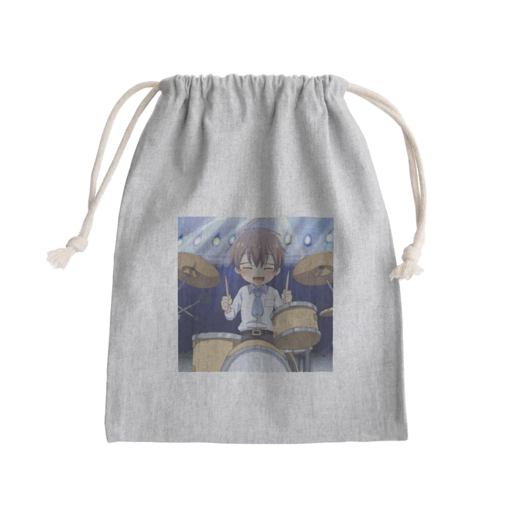 なお（ｻﾗﾘｰﾏﾝ）＠AI使って情報発信中のドラマー＠サラリーマン Mini Drawstring Bag