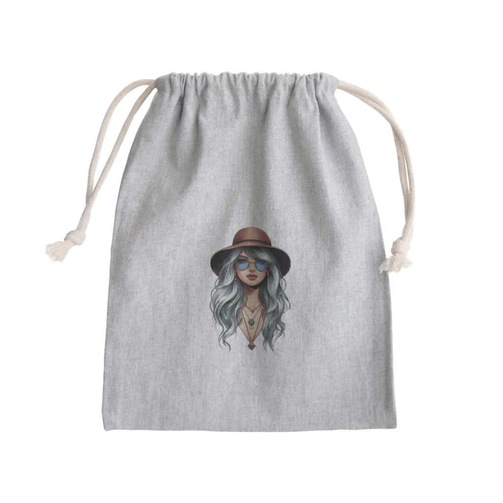 主に太ってます。のレディ2 Mini Drawstring Bag