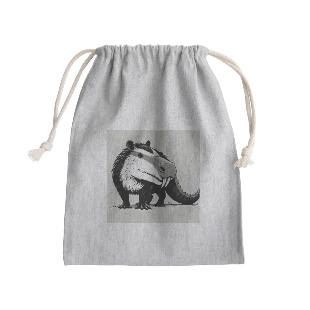 gogodiggerのワニバラ Mini Drawstring Bag