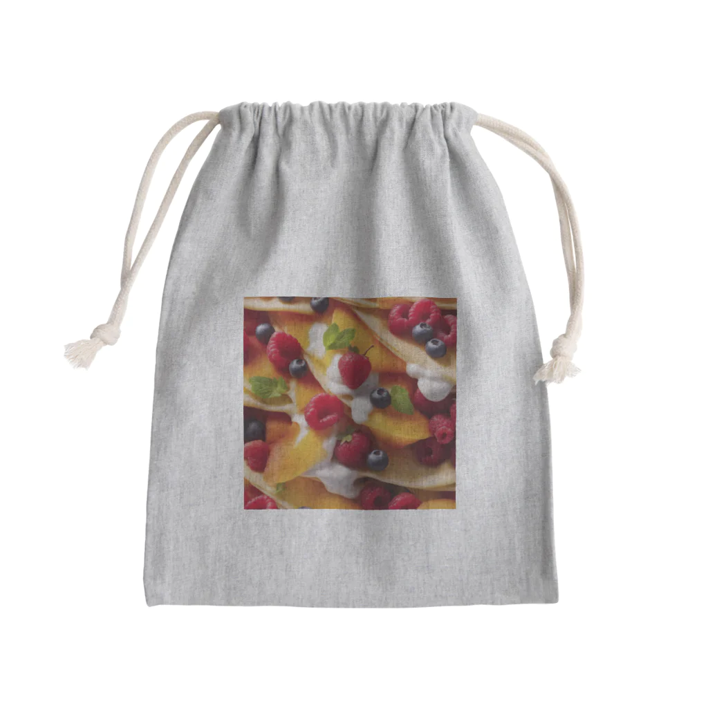 Crepe Collection Center 【CCC】のラズベリーミックス Mini Drawstring Bag