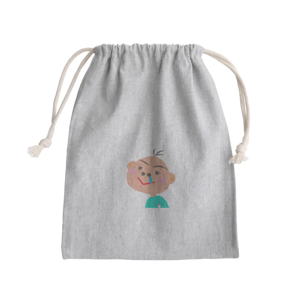 ザ☆めんまのお店の笑太郎（えみたろう） Mini Drawstring Bag