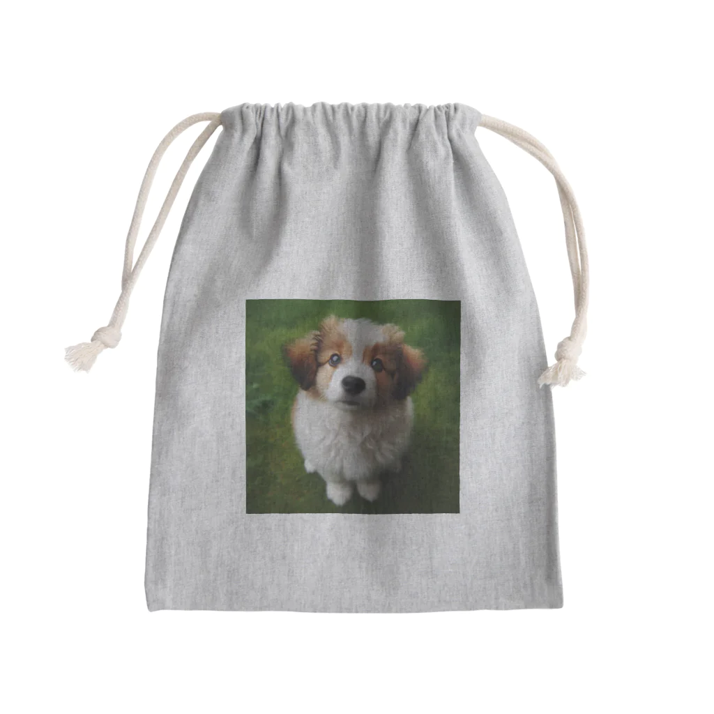 kotarou_92のウルウルがキュートな犬 Mini Drawstring Bag