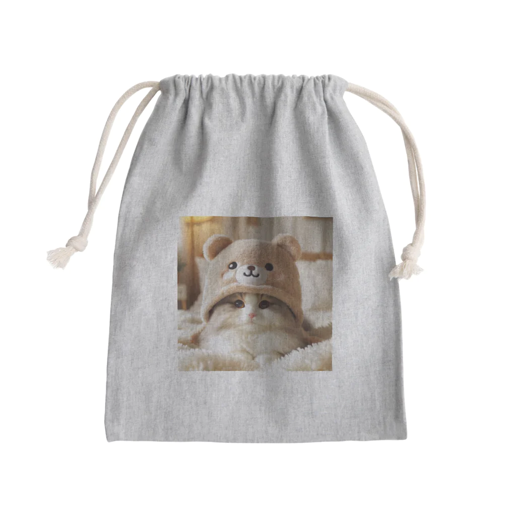 pepepe-peの帽子のグーちゃん Mini Drawstring Bag