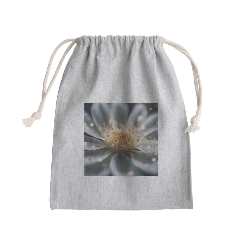 tyomesuke14の白い花 Mini Drawstring Bag