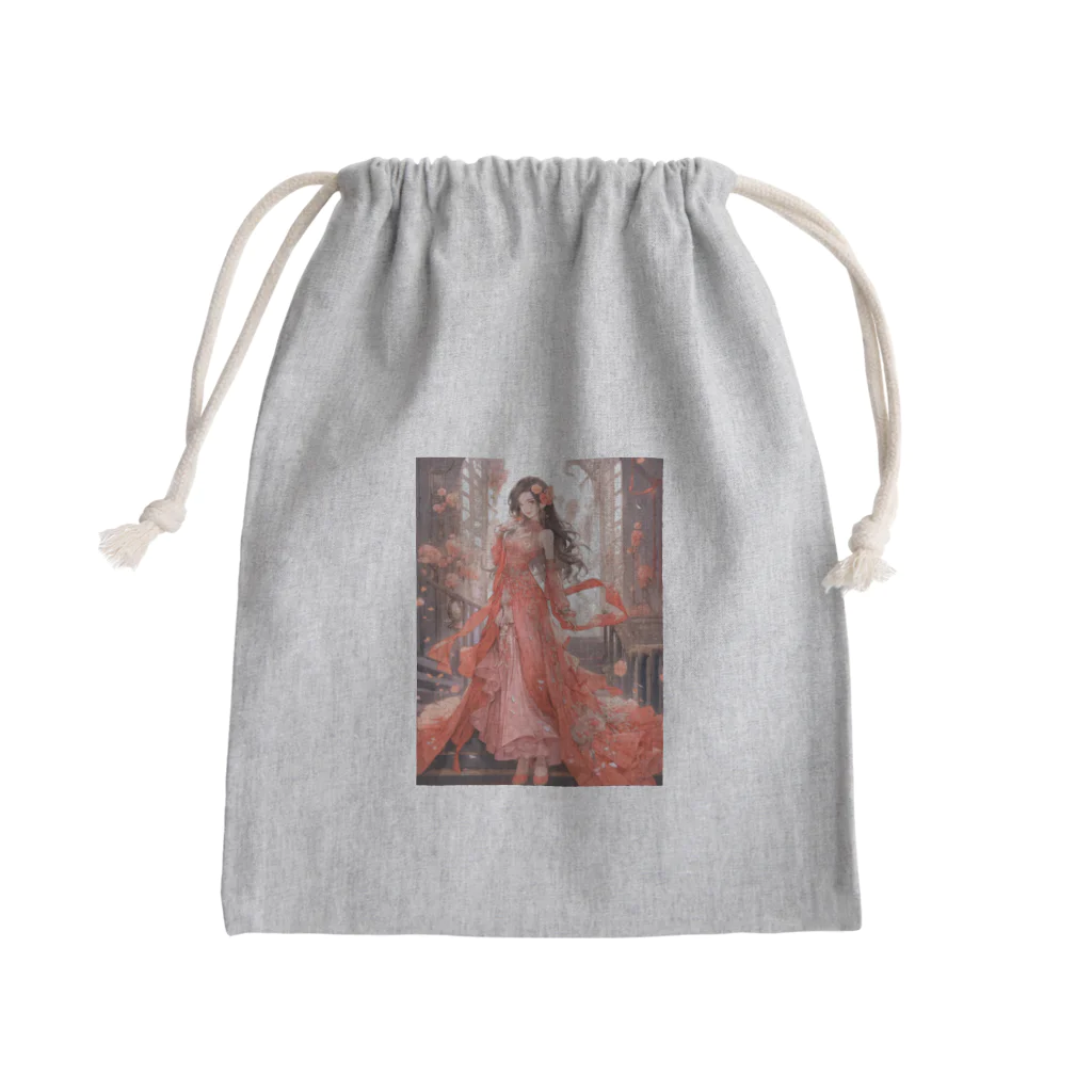 AQUAMETAVERSEの素敵なドレスでパーティ　sanae 2074 Mini Drawstring Bag