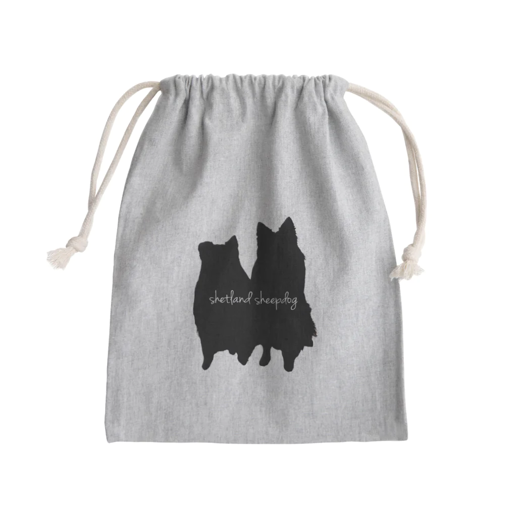 a_c0111のシェルティグッズ Mini Drawstring Bag