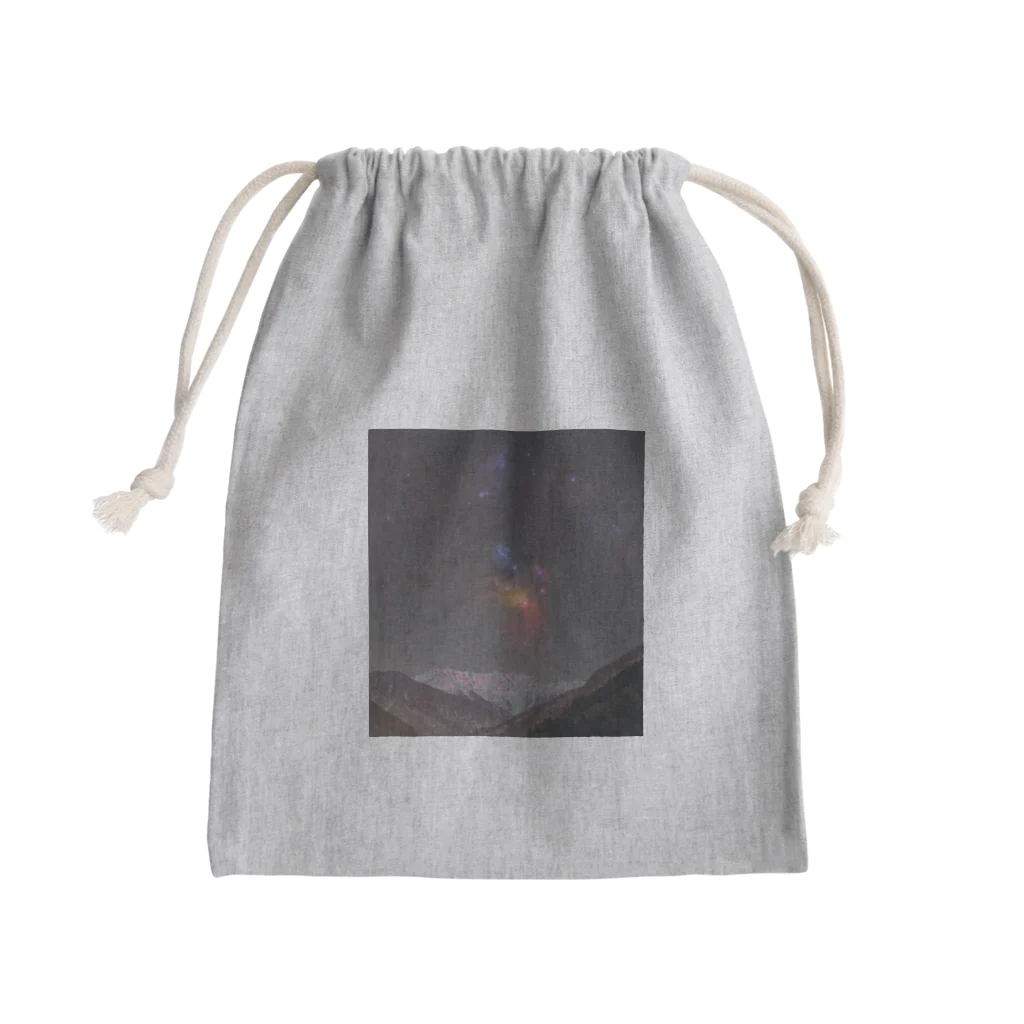 S204_Nanaの赤石岳に昇る蠍座 Mini Drawstring Bag