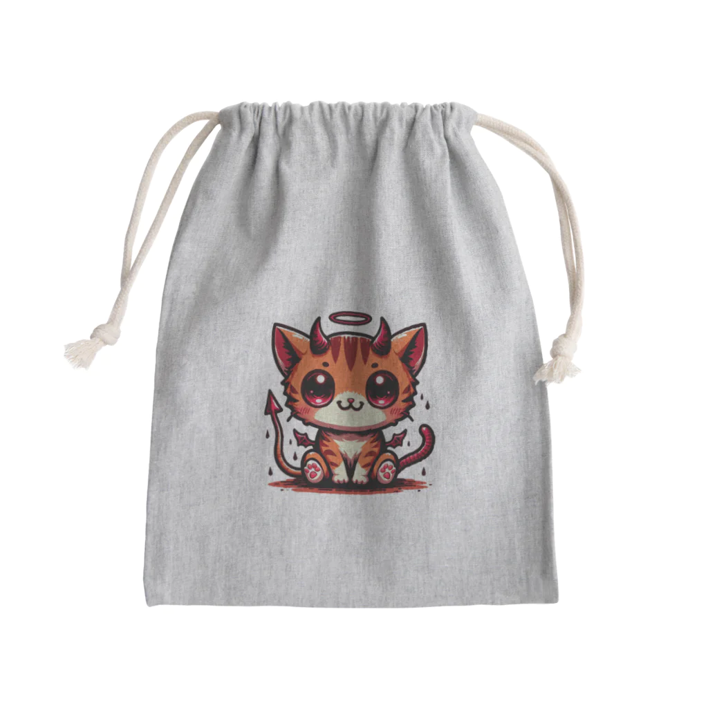 zuuu-の♪地獄から召喚された悪魔猫♪ Mini Drawstring Bag