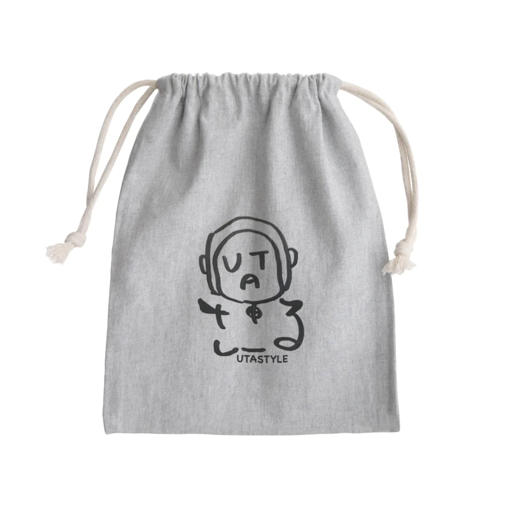 UTASTYLEの干支シリーズ【申】 Mini Drawstring Bag