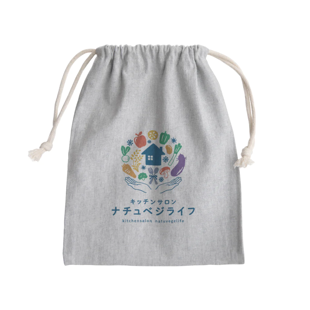 natuvegelife キッチンサロンナチュベジライフのナチュベジライフ　オリジナルグッズ Mini Drawstring Bag