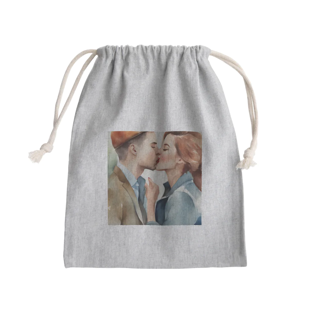 メアリーの「恋人のキス」 Mini Drawstring Bag