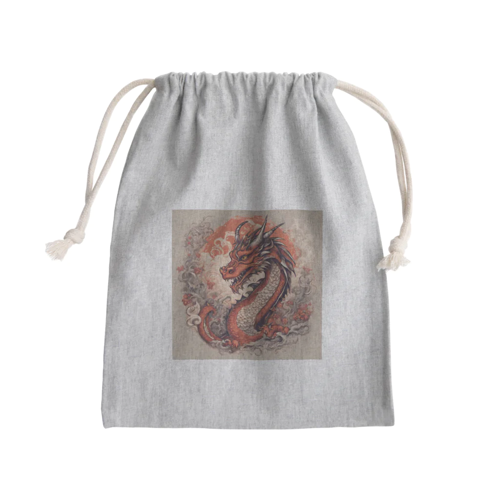 THOMASの情熱の龍 Mini Drawstring Bag