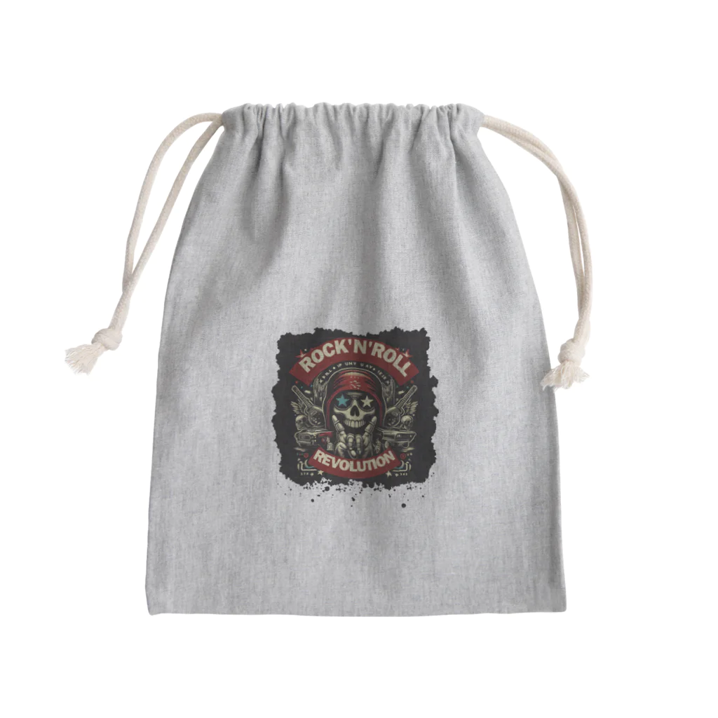 ロック堂の革命 Mini Drawstring Bag