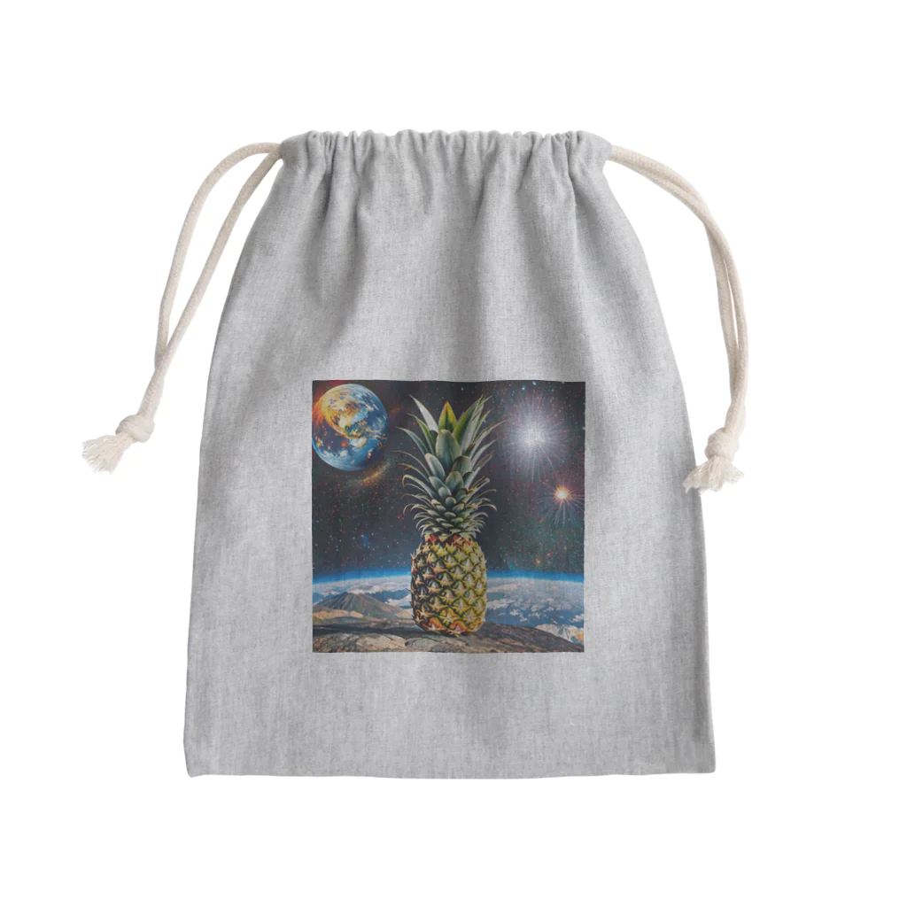 &PINEのuniverse(?) Mini Drawstring Bag