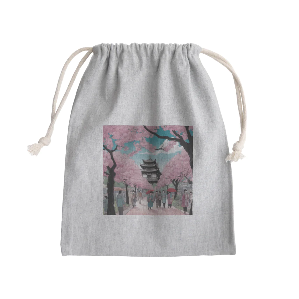 ゴールドエンジェルのザ・JAPAN2 Mini Drawstring Bag