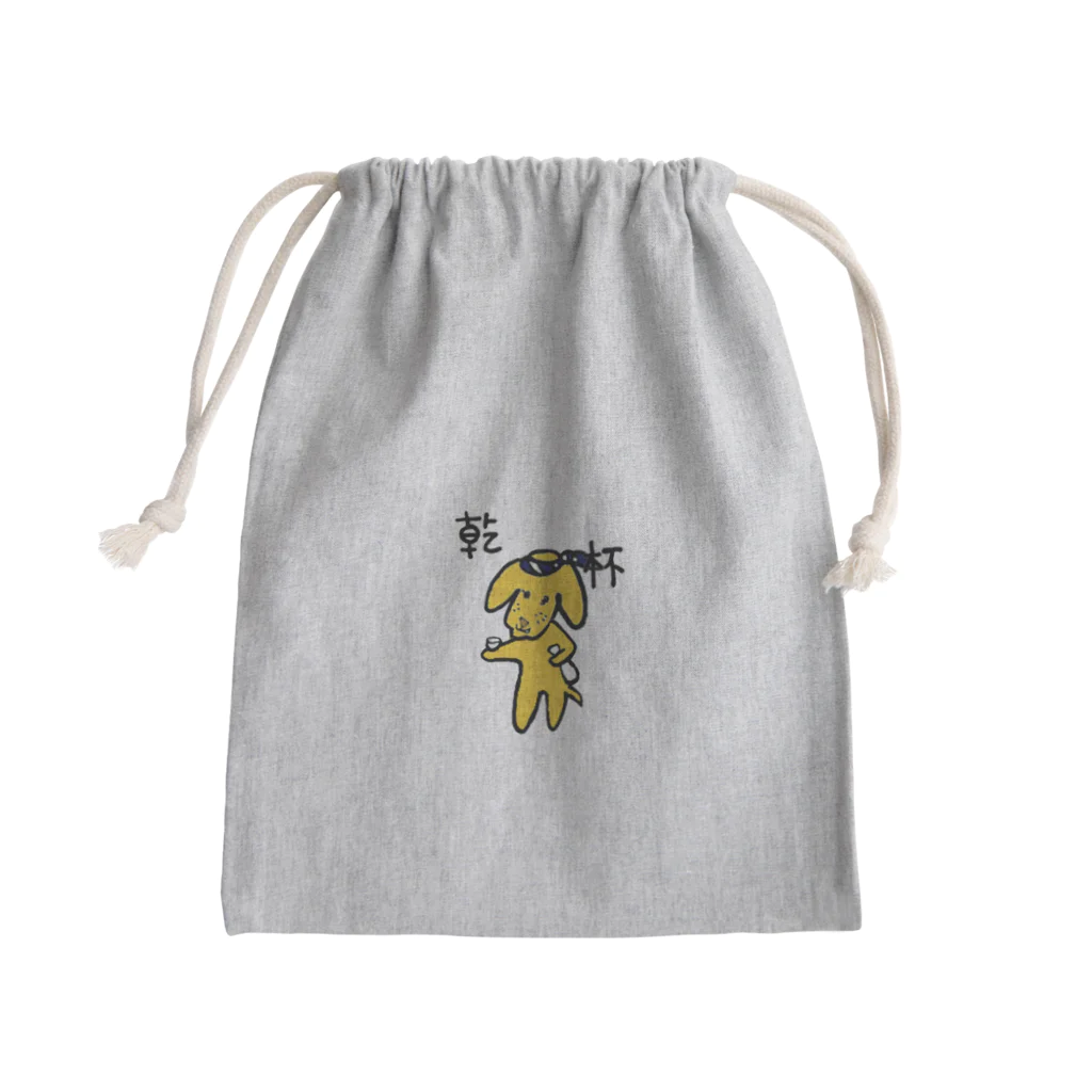 daiki0620の乾杯きくらげ Mini Drawstring Bag