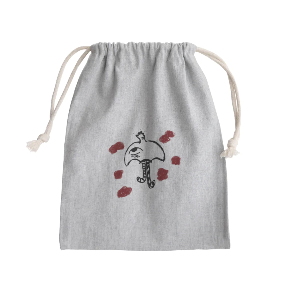 寄生虫の傘だよ Mini Drawstring Bag