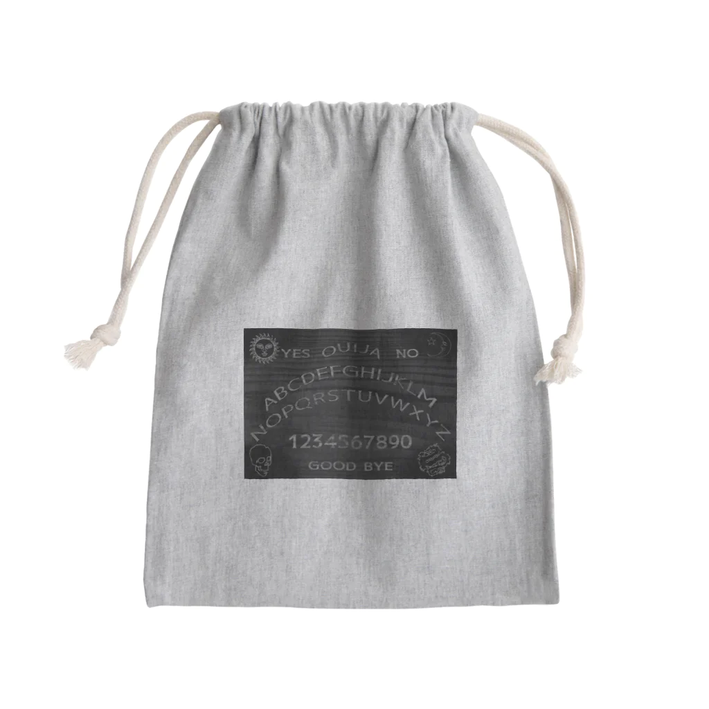 Ａ’ｚｗｏｒｋＳのBLACK OUIJA BOARD Mini Drawstring Bag