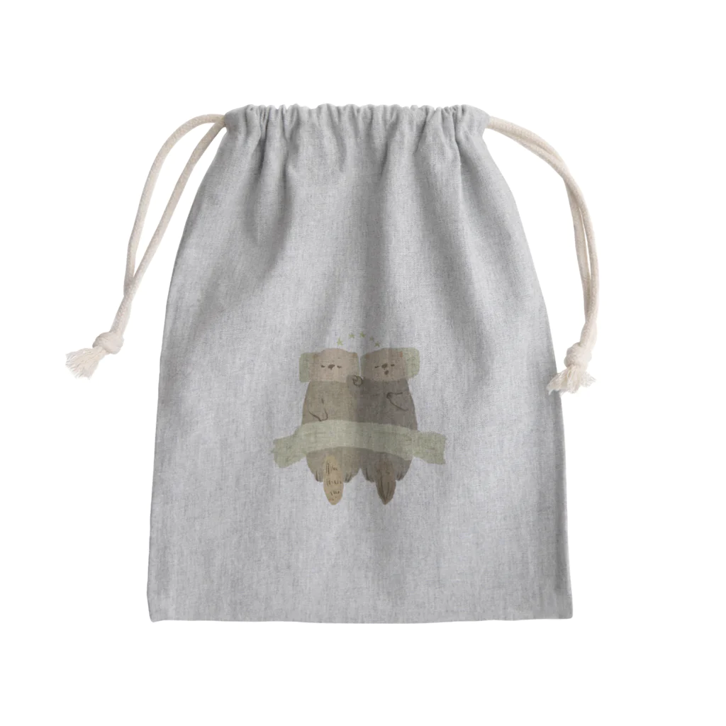 あかりの眠れない時は手を繋いで Mini Drawstring Bag