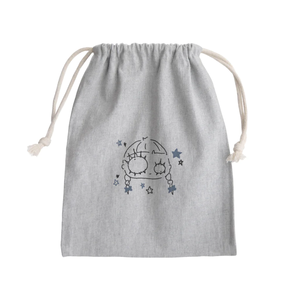 寄生虫の双子虫だよ Mini Drawstring Bag