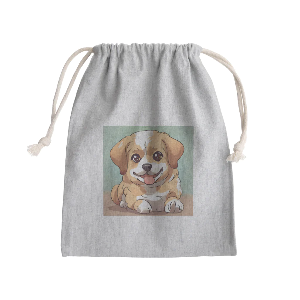 ちゃむちゃむの愛犬たおたお Mini Drawstring Bag