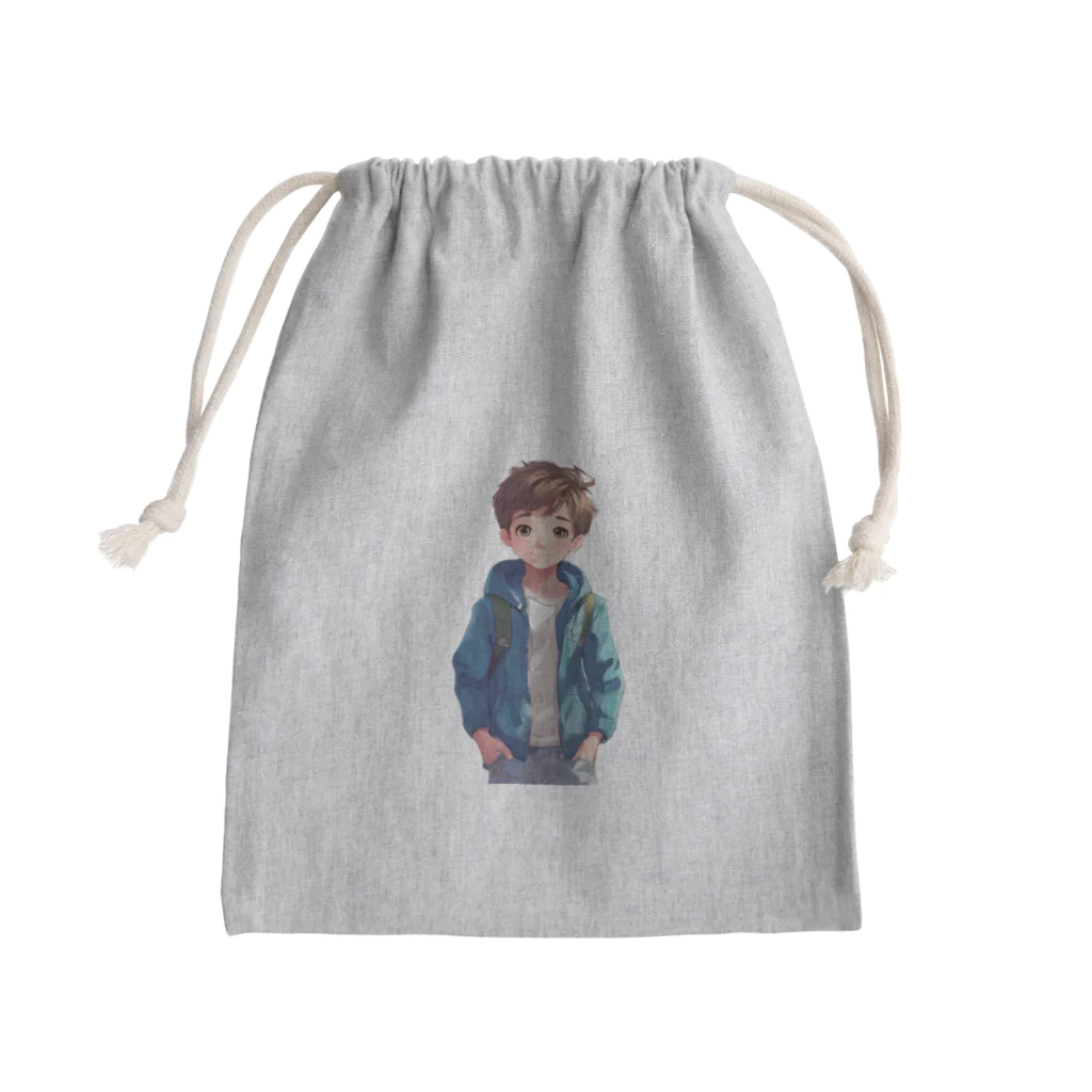 G-EICHISの可愛い少年 Mini Drawstring Bag