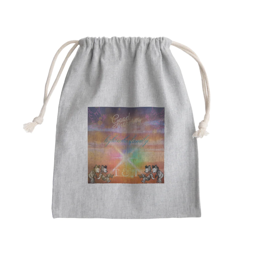 bigbamboofamilyのbigbamboofamily Mini Drawstring Bag