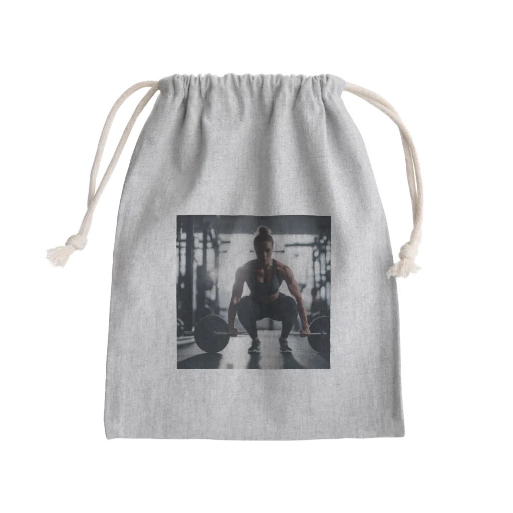 masa11253345のトレーニング Mini Drawstring Bag