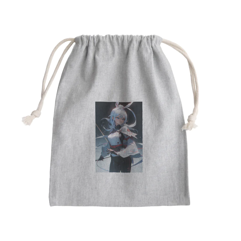 shopSHOPのイラストアート Mini Drawstring Bag