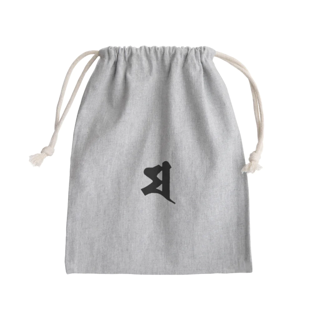 kikesdsの梵字風 Mini Drawstring Bag