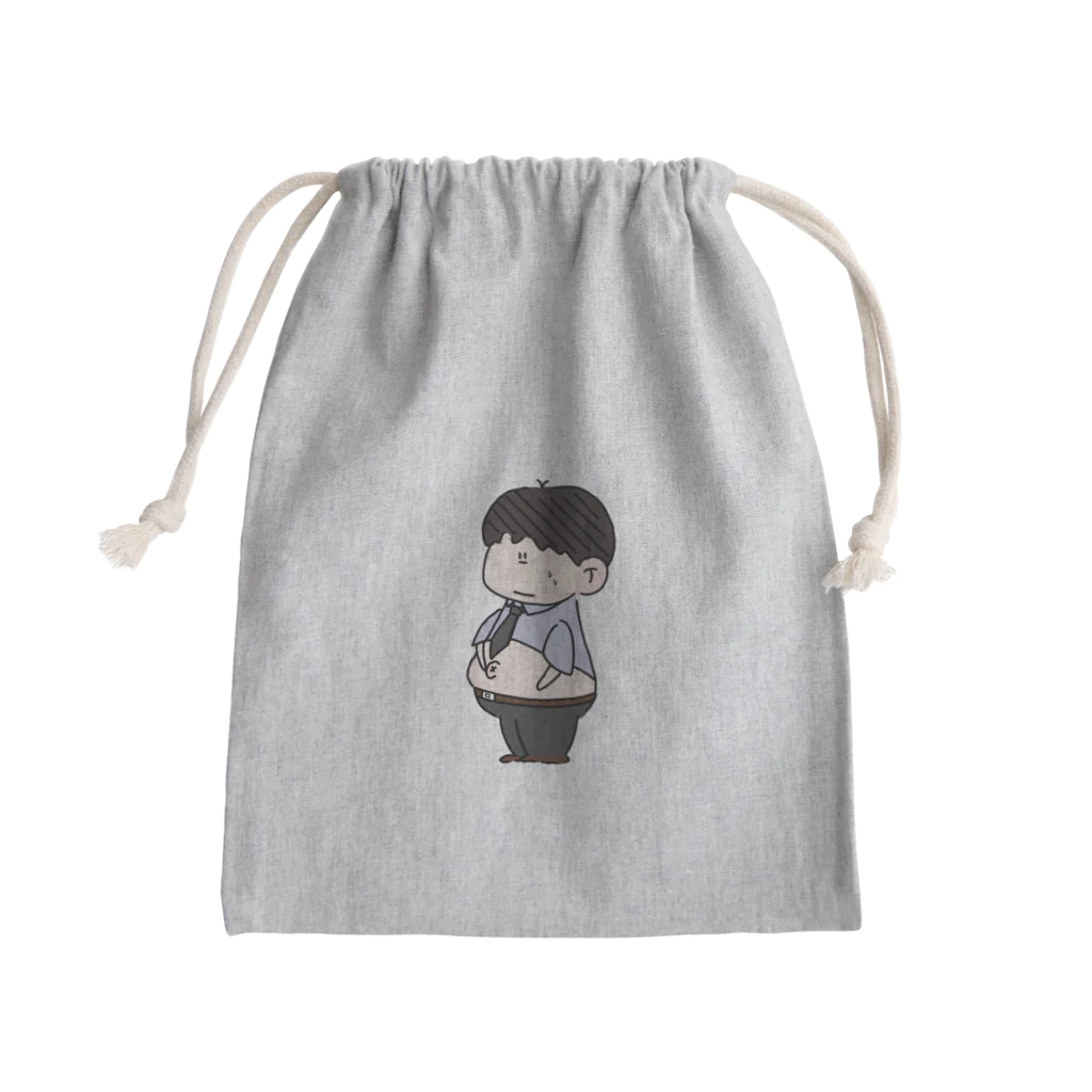 MOのメタボくん Mini Drawstring Bag