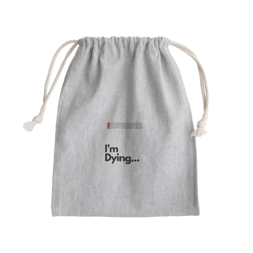 Sounds Focus&RelaxのMy Status(Dying) Mini Drawstring Bag