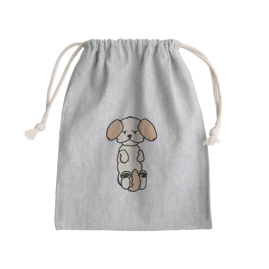 チワシーのくるみの眠いときに触らないでほしいワン（チワシー） Mini Drawstring Bag