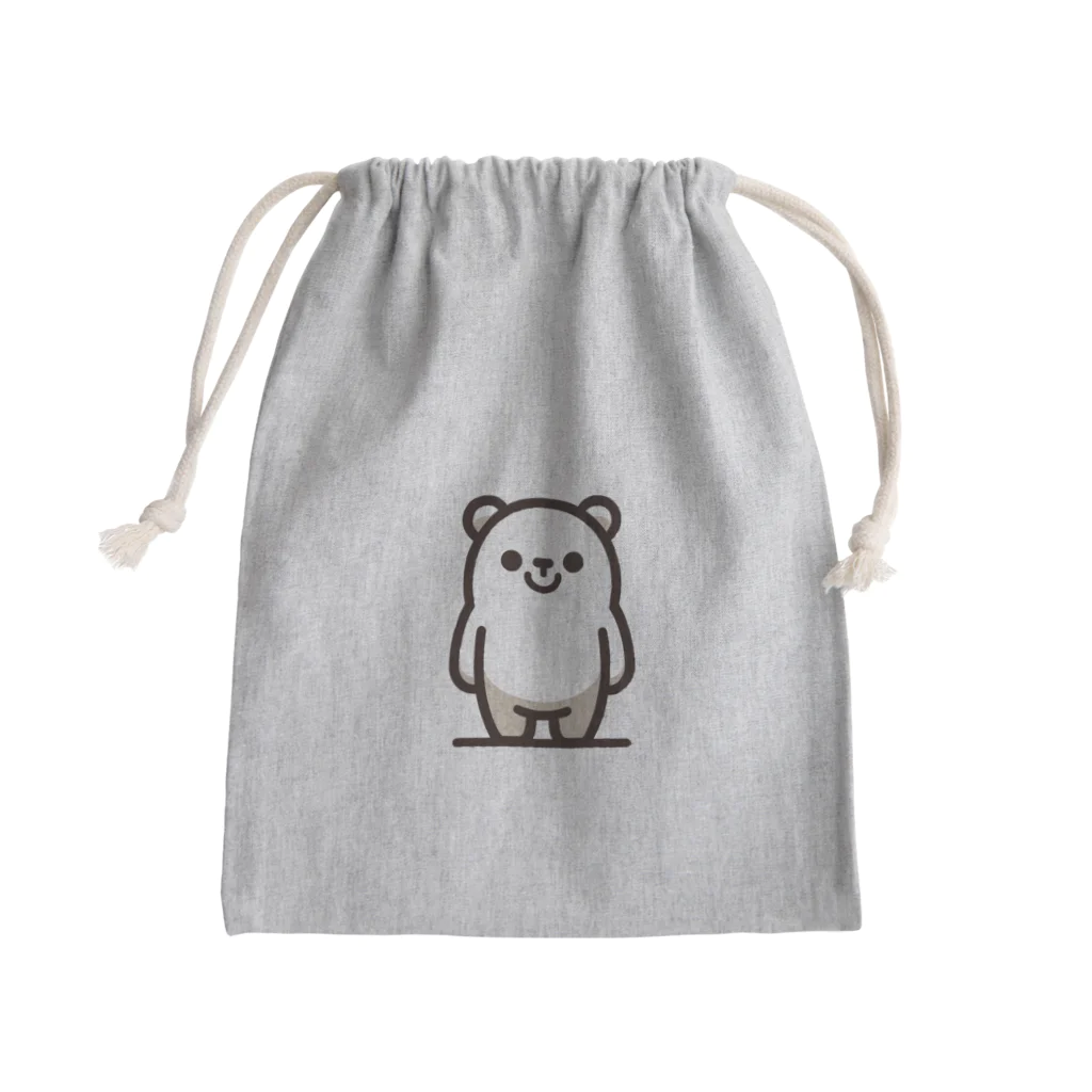 mori_393988のちょぼんbear Mini Drawstring Bag